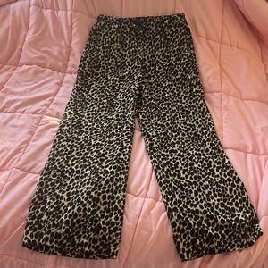 Leopard Print Pants